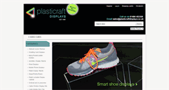 Desktop Screenshot of plasticraftdisplays.co.uk