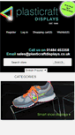 Mobile Screenshot of plasticraftdisplays.co.uk